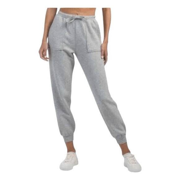 IVL Collective High Rise Jogger Light Gray Fleece S - Picture 1 of 6